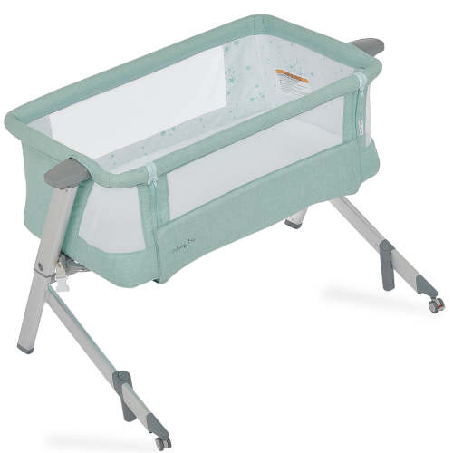 Dream On Me Skylar Bassinet & Bedside Sleeper in Mint