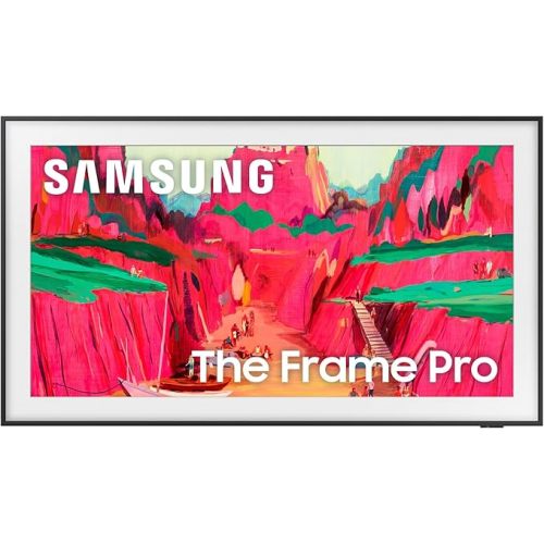 Samsung 75-Inch Class The Frame Pro LS03FW 4K Neo QLED Mini LED Smart TV (2025 Model) Slim Fit Wall Mount, Modern Frame Design, Wireless One Connect, NQ4 AI Gen3 Processor, Art Mode, Alexa Built-in