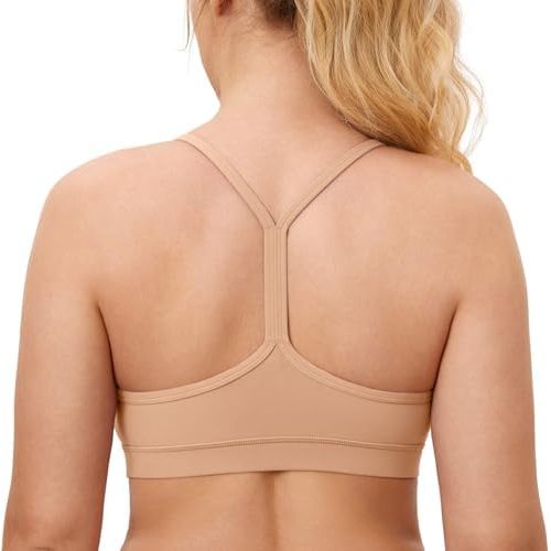 MOMANDA Women's Nursing Bras Support Nursing Sports Bra Y Back Racerback Breastfeeding Maternity Padded Workout Yoga