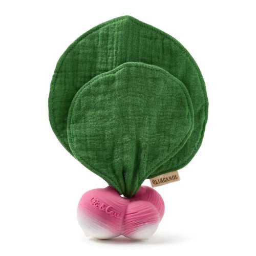 ramona the radish mini doudou teether