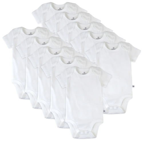 10-Pack Organic Cotton Short Sleeve Bodysuits | Honest Baby Clothing