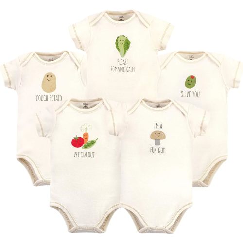 Touched by Nature Unisex Baby Organic Cotton Bodysuits
