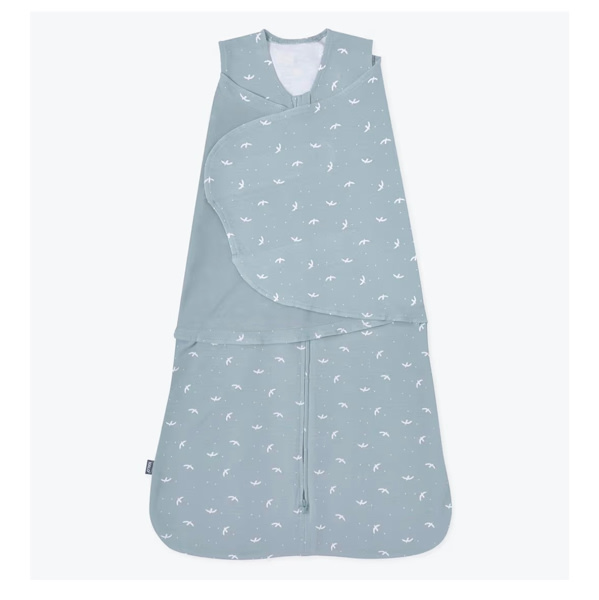 Amazon.com: HALO 100% Cotton Sleepsack Swaddle, 3-Way Adjustable Wearable Blanket, TOG 1.5, Birds, Newborn, 0-3 Months