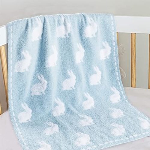 Kid Nation Baby Blankets for Girls Baby Boy Toddler Blanket 40"X 30" Soft Baby Quilt Plush Crib Blanket Newborn Stroller Blanket Nursery Infant