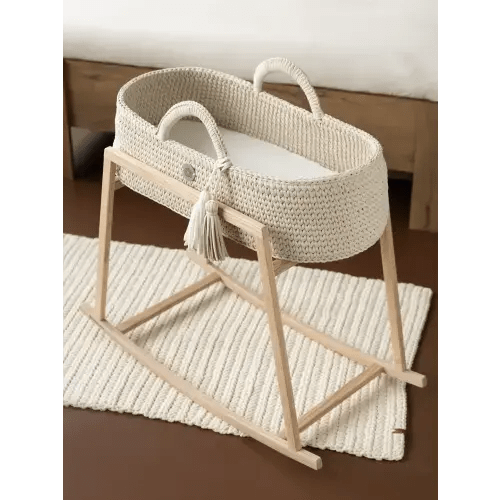 Baby Moses Basket Standard | Unique, Safe, Handmade by Anzy Home