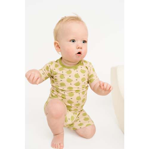 Froggy Friends Bamboo Shorts Set