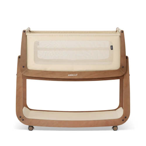 SnuzPod5 Bedside Bassinet - Walnut