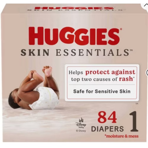 Any Size | Huggies Skin Essentials Diapers