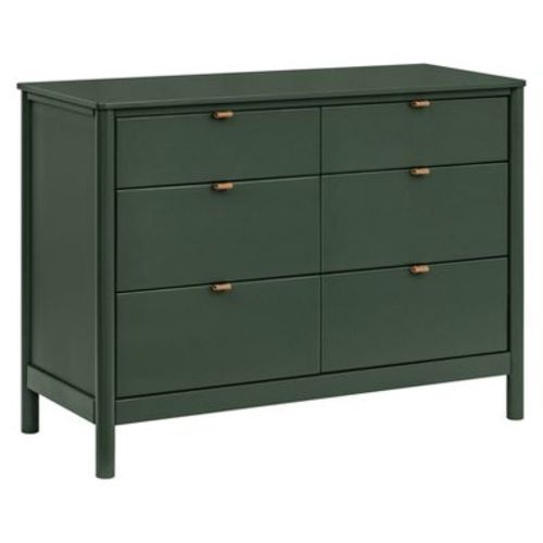Babyletto Bondi 6 Drawer Assembled Dresser - Forest Green