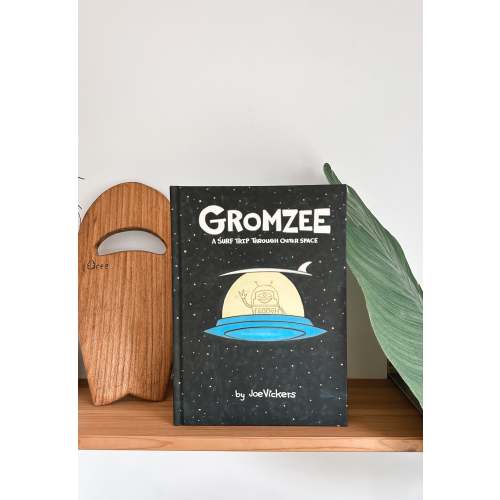 Gromzee: A Surf Trip Through Outer Space - Hardcover Surf Comic Book
