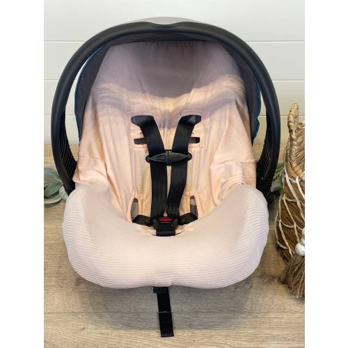 Lightweight jersey knit car seat liner