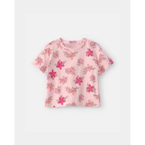 Toddler Girl  Tropical Floral Tee - Pink | Carter's