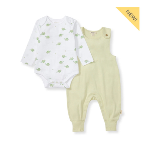Tortoise Baby Jumpsuit & Bodysuit Set