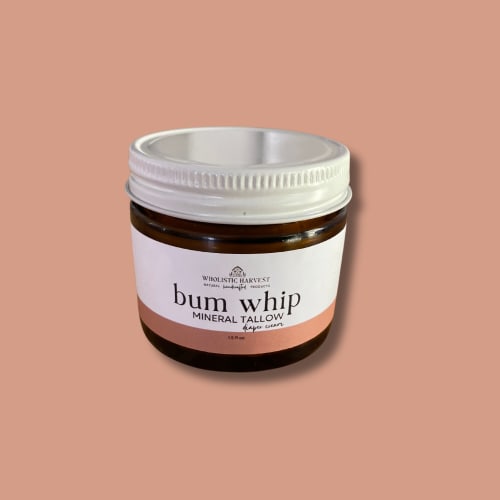 Bum Whip Mineral Tallow Diaper Cream – Wholistic Harvest