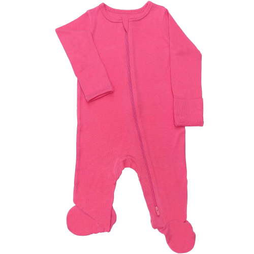 Wonder So Soft Modal by Wonder Nation Baby Unisex Two-Way Zipper Footed Sleep N Play Pajamas, Sizes Preemie-6/9 Months