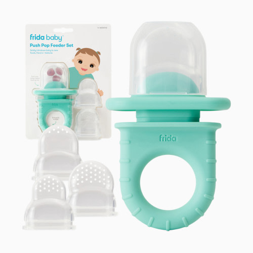 Frida Baby Push Pop Feeder Set - Teal