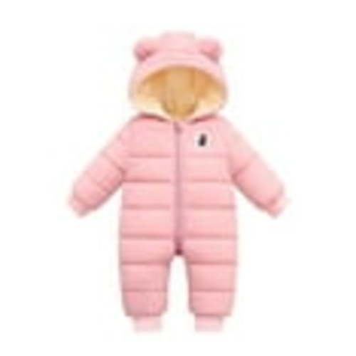 GYRATEDREAM Baby Boys Girls Snowsuit Cute Newborn Hooded Coat Jacket Infant Padded Warm Jumpsuit Outerwear