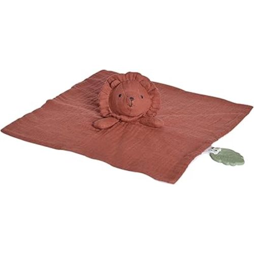 Lion Comforter with Rubber Teether