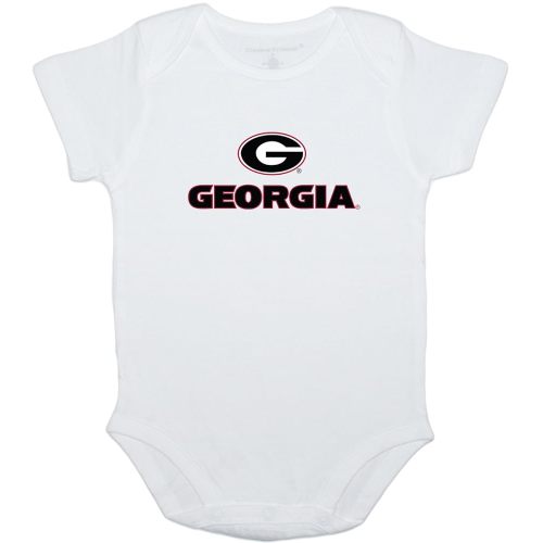 Creative Knitwear Georgia Bulldogs Baby Bodysuit