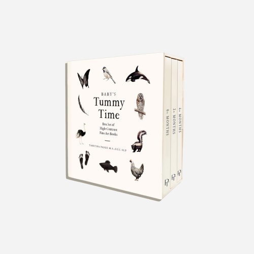 Baby's Tummy Time Book Box Set
