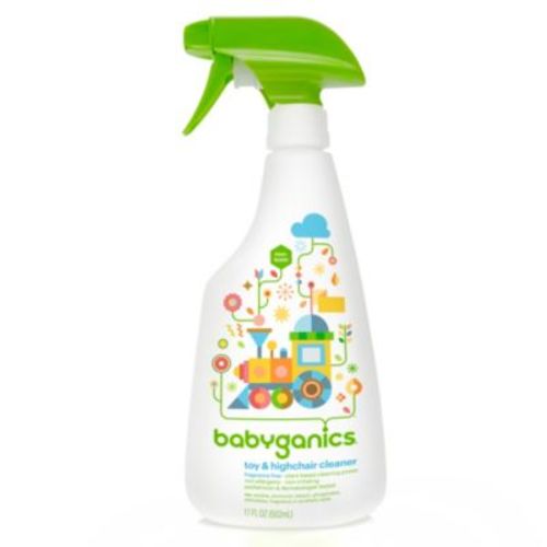 Babyganics® 17 oz. Fragrance-Free Toy & Highchair Cleaner - CLEAR - 16 OZ
