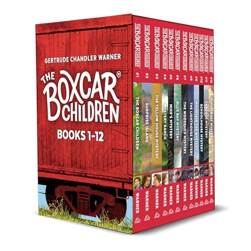 The Boxcar Children Bookshelf (The Boxcar Children Mysteries, Books 1-12)