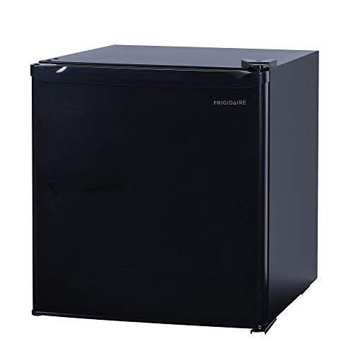 FRIGIDAIRE EFR115 Mini Refrigerator - Energy Saving - CFC Free - Slide Out Shelves - Ideal for for Dorm, Office, RV, Garage, Apartment - 1.6 Cubic Feet, Black
