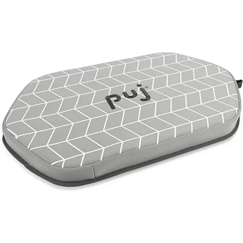 Puj - Pad Bath Kneeler, Extra Comfortable Kneeling Pad, Non-Slip, Firm-Grip Baby Bath Cushion with Hanging Loop, Stylish Baby Bath Essentials, 17.5 x 11.75 x 1.75 inches (Pack of 1)