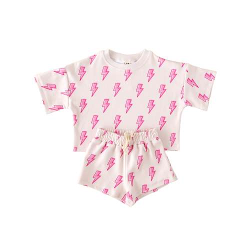 Shorts Set | Pink Bolts
