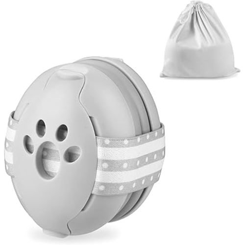 PandaEar Baby Ear Protection, Noise Cancelling Headphones for Babies, Noise Reduction Earmuffs for Infant and Toddlers