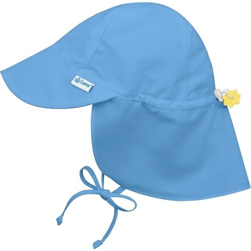 green sprouts Sombrero de natación con solapa para bebé