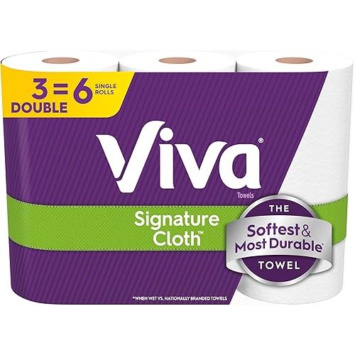 Viva Signature Cloth Paper Towels, 3pk