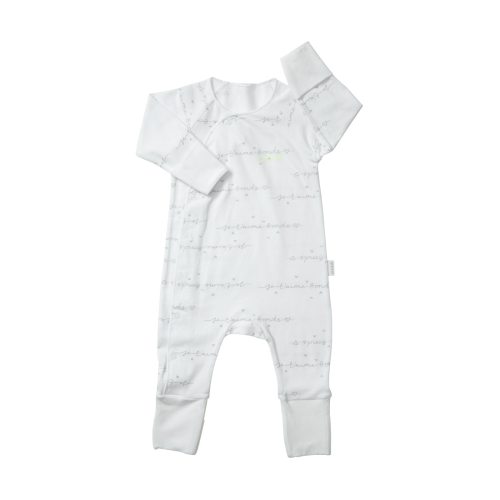 BONDS Cozysuit | BXQBA | Bonds White & Grey