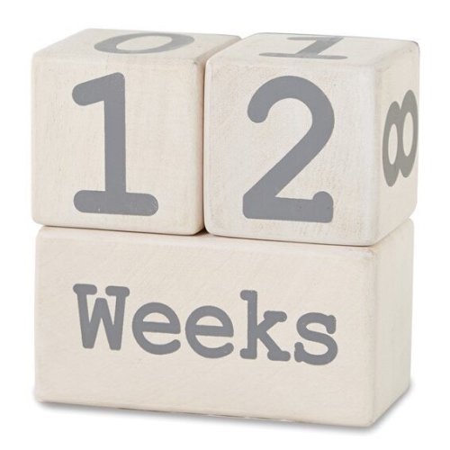 Wooden Monthly Milestone Blocks — Wm. Effler Jewelers