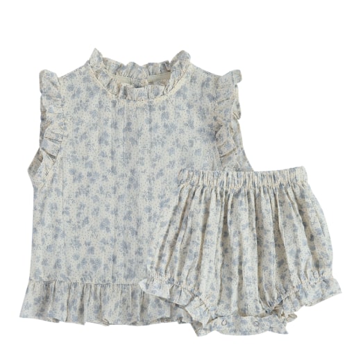 12-18M Emma Blouse and Bloomer Set