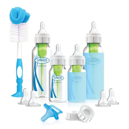 Dr. Brown's Options+ Narrow Glass Baby Bottles Starter Gift Set