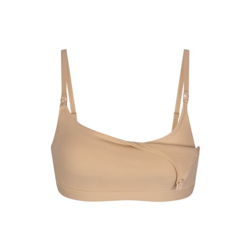 FITS EVERYBODY MATERNITY PUMPING SCOOP BRALETTE | CLAY