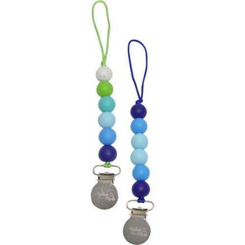 Pacificer Clip Set, The Blue Rainbow - Babies a la Mode | Maisonette