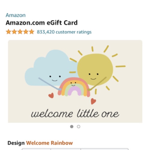 Amazon.com: Amazon eGift Card - Welcome Rainbow: Gift Cards