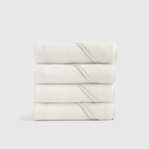 Organic Turkish Cotton Baby Hooded Towel Set 4-Pack