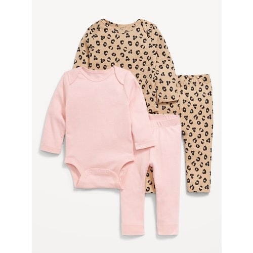 Printed Bodysuit and Leggings 4-Piece for Baby | Old Navy