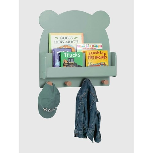 babyGap Brannan Bear Wall Shelf with 4 Hooks