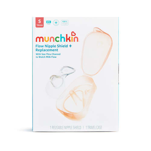 Munchkin Flow Nipple Shield+ Replacement Kit - 16mm