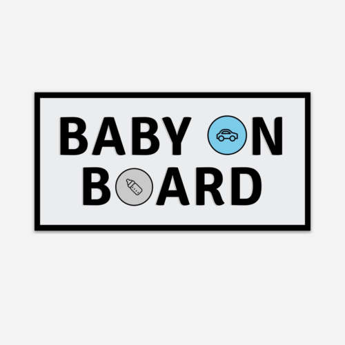 BABY ON BOARD // Magnet – The Car Mom