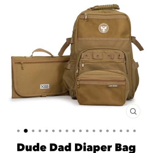 Dude Dad Diaper Bag