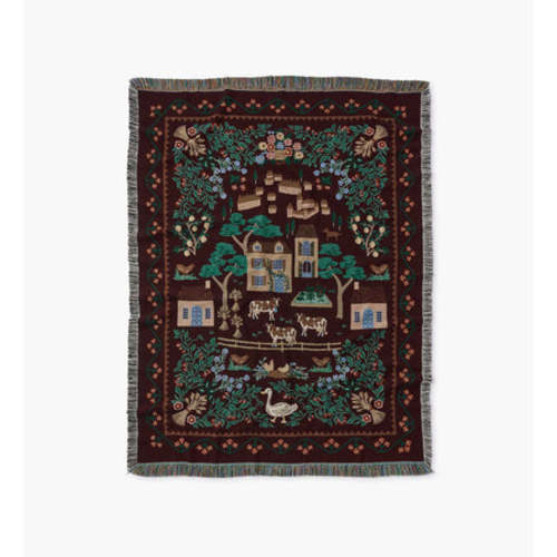 Woven Blanket - Country Farm