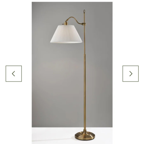 Birch Lane™ Swanmore 64.75'' Brass Task/Reading Floor Lamp | Birch Lane