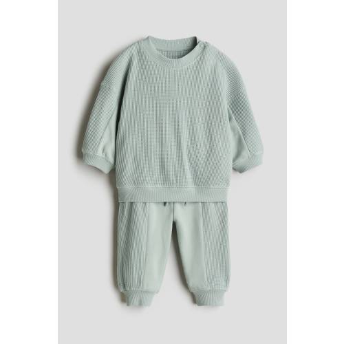 2-PIECE WAFFLED COTTON SET