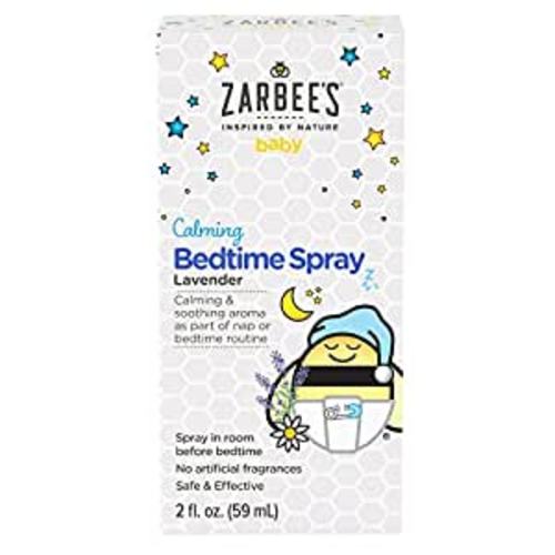 Amazon.com: Zarbee's Baby Sleep Spray; Calming Bedtime Spray with Natural Lavender and Chamomile to Help Infant Nighttime Routine; 2oz Bottle : Baby