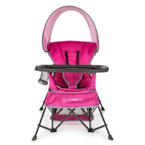 Go With Me® Venture Deluxe Portable Chair - Pink - Baby Delight